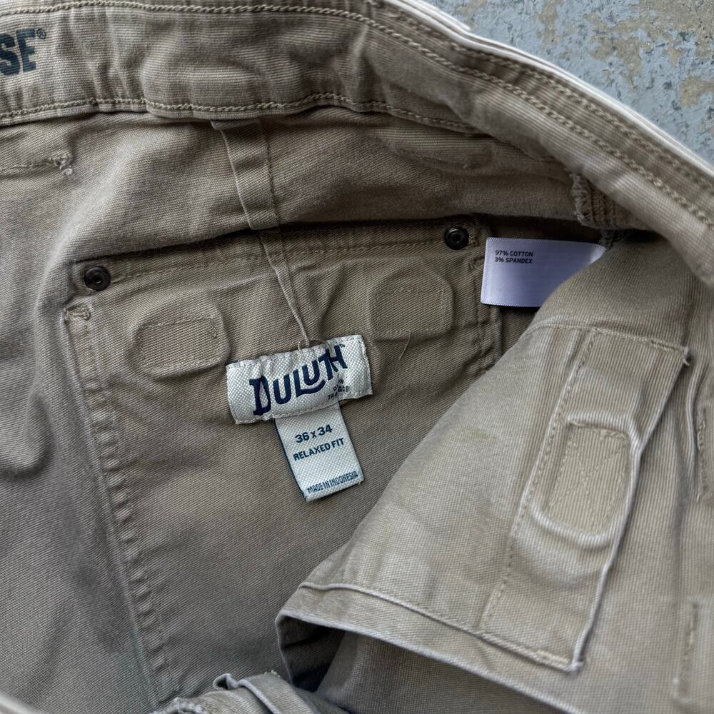 Y2K Duluth Flex Fire Hose Cargo Pants - Picture 4 of 8